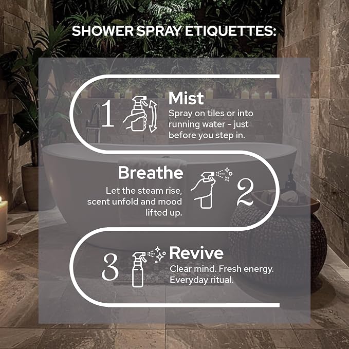 Carnatia Eucalyptus Shower Spray – Aromatherapy Essential Oil Mist - Image 3