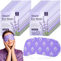 200 Pcs Steam Eye Masks for Dry Eyes Lavender Self Heated Steam Warm Eye Mask by Croloose