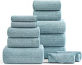 Ultra Soft Bath Towel Set, 12 Piece Family Bathroom Towels Set by BEDDING