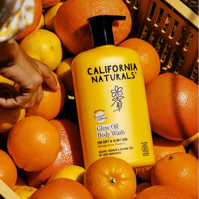 California Naturals Glow Body Wash Sunset Citrus 2-Pack, Hydrating Body Wash - Image 7