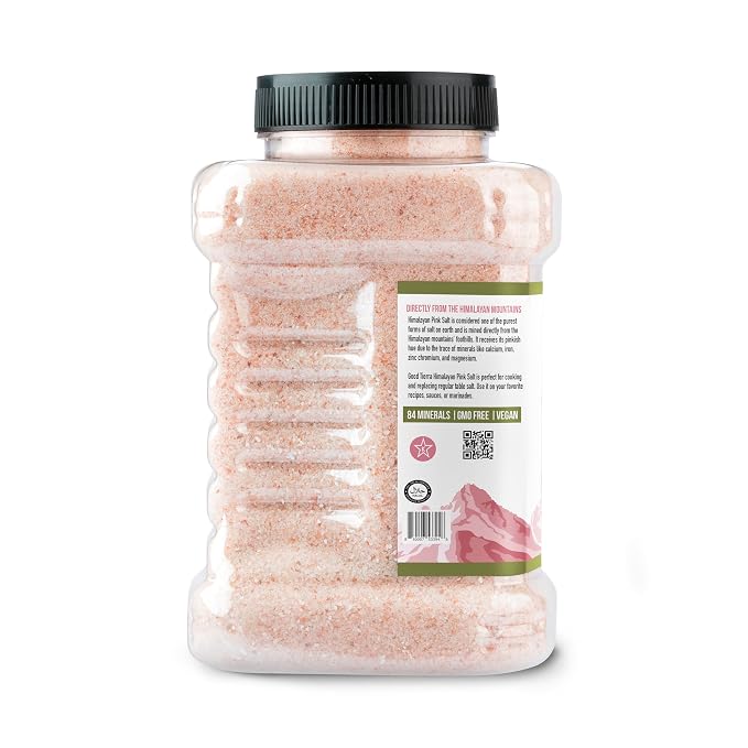 Good Tierra Himalayan Pink Salt in Jar - Image 4