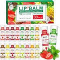 DMSKY 30 Pack Lip Balm, Natural Lip Balm Bulk by DMSKY