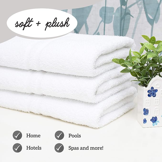 GREEN LIFESTYLE 12x12 Cotton Washcloths - Image 2