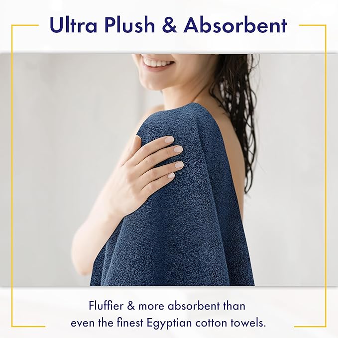 Alusa Home 100% Organic Luxury Bath Sheets - Image 3