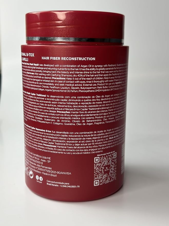 I Belli Capelli Ravenna Hair Treatment Kit- 1kg/35.2 oz B-tox Hair Mask + - Image 15
