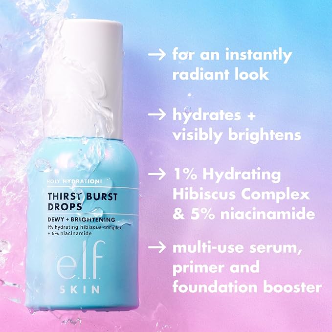 e.l.f. SKIN Holy Hydration! Thirst Burst Drops, Serum - Image 4