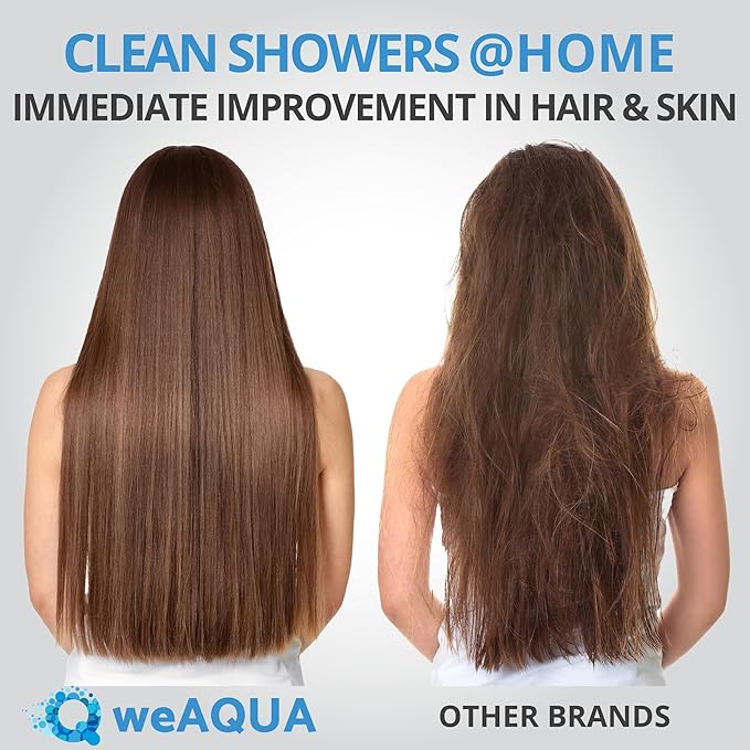 weAQUA Heavy Duty Shower Filter Jumbo 3 PACK – 99% Removal - Image 5