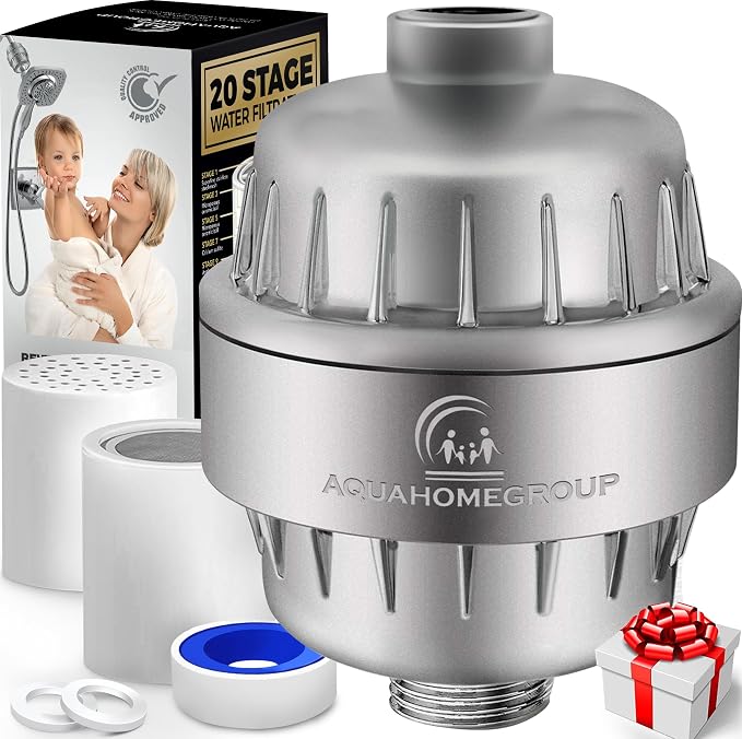 AquaHomeGroup 20 Stage Shower Filter - Image 2