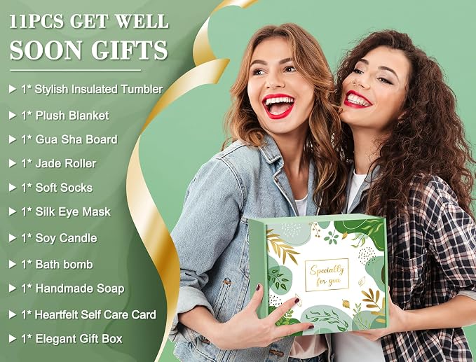 Self Care Gifts for Women Get Well Soon Gift Baskets for Women Thinking of You - Image 8