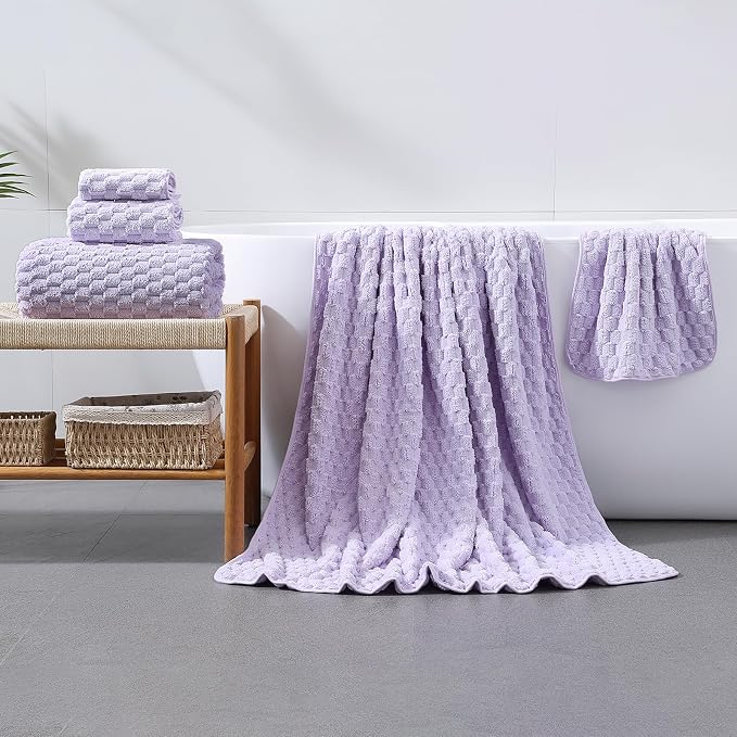 Extra Large Bath Towel Sheet-40x80 Inches Oversized, Super Soft, Quick Dry - Image 3
