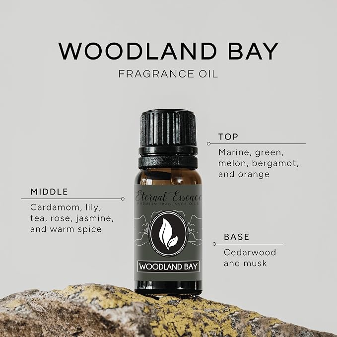 Woodland Bay Premium Grade Fragrance Oil - 10ml - Scented Oil - Image 2