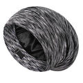LULUSILK Mulberry Silk Lined Sleep Cap, No More Frizzy Tangled Hair, Stay On by LULUSILK