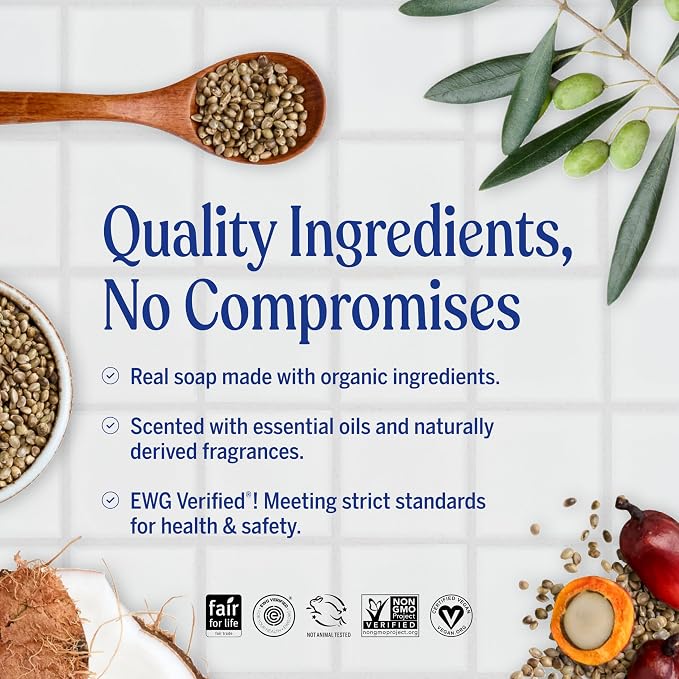 Dr. Bronner's Pure-Castile Magic Soap Liquid – Made - Image 3