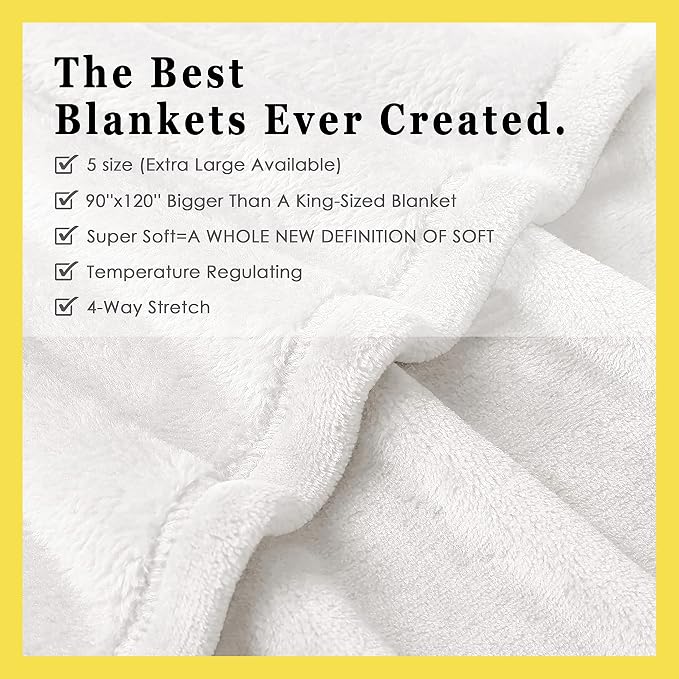 Fish Flannel Fleece Blanket Throw Couch Microfiber Soft Cozy Lightweight Luxury - Image 4