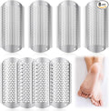 Moxweyeni 8 Pack Silver Foot File Callus Remover Replacement Blades Metal File by Moxweyeni