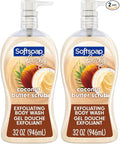Softsoap Body Wash Pump, Coconut Butter Scrub, Exfoliating Body Wash, 32 Ounce by Home