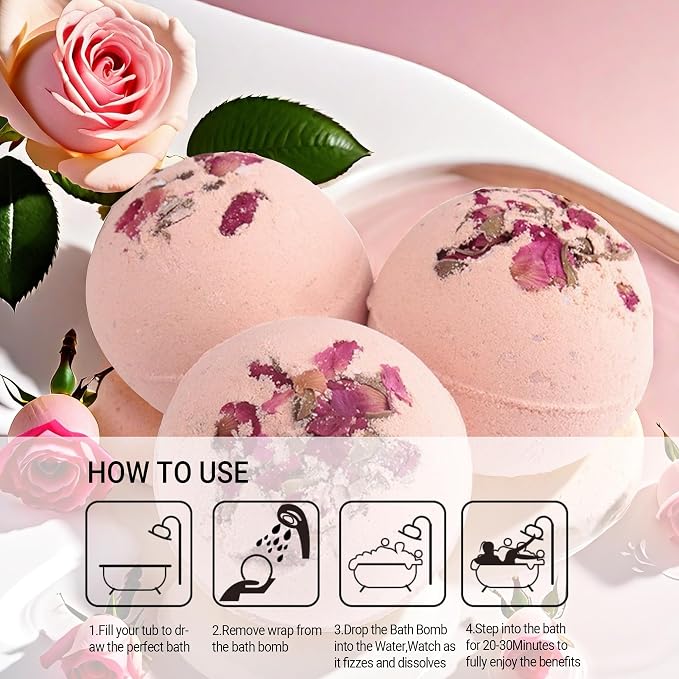 Bath Bombs for Women Spa Gift Set - Image 8
