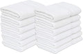 GOLD TEXTILES 48 White Economy Bath Towels Bulk Cotton Blend by GOLDTEXTILES