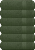 GLAMBURG Ultra Soft 6-Piece Hand Towel Set 16x28-100% Ringspun Cotton by GLAMBURG