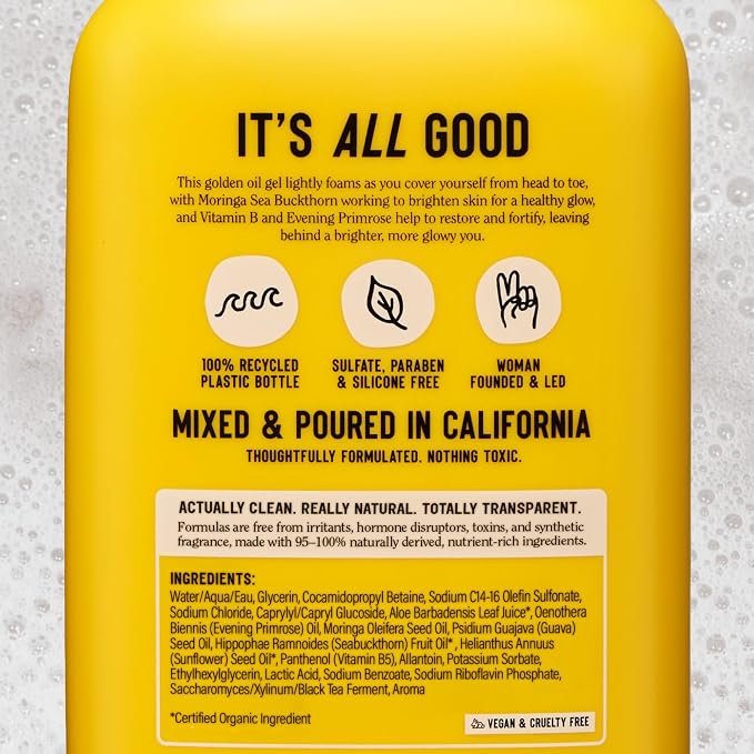 California Naturals Glow Body Wash Sunset Citrus 2-Pack, Hydrating Body Wash - Image 8