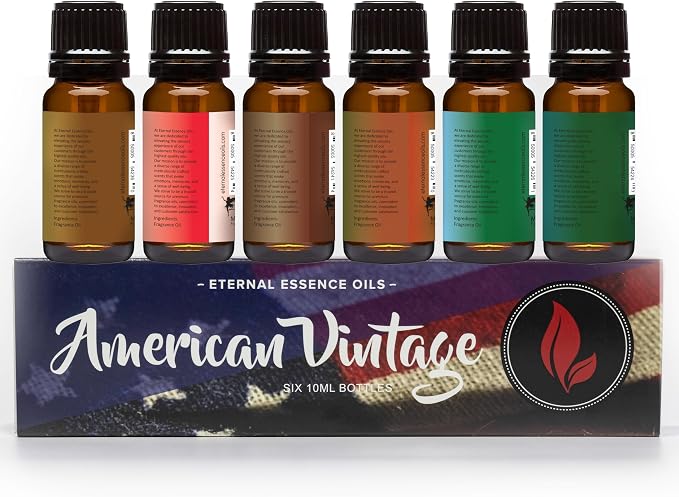 Eternal Essence Oils American Vintage Set of 6 Premium Fragrance Oils - Image 6