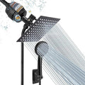 NearMoon Filtered Rain Shower Head, High Pressure 8″Square, and 5 settings by NearMoon