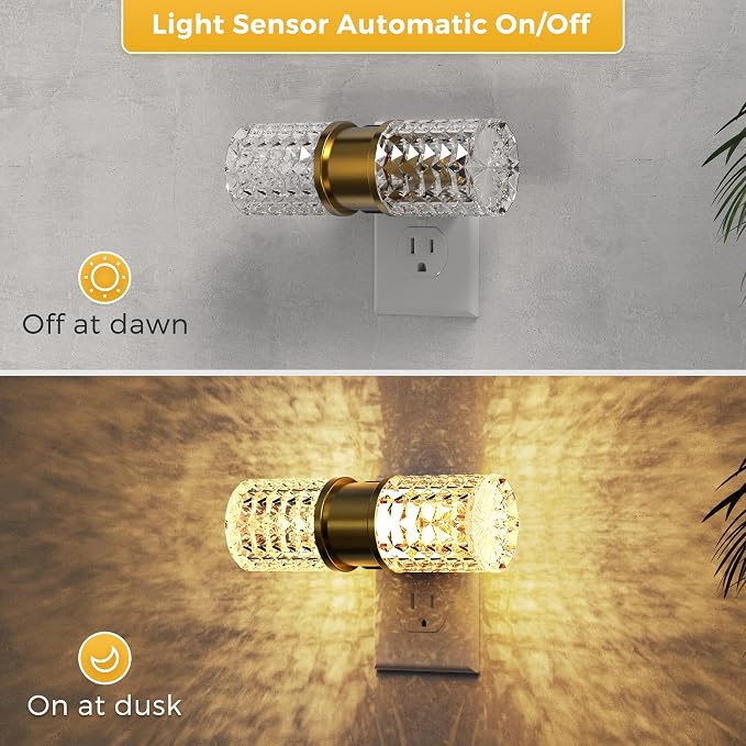 L LOHAS LED Night Light, Dimmable Night Lights Plug into Wall, 0-100LM - Image 2