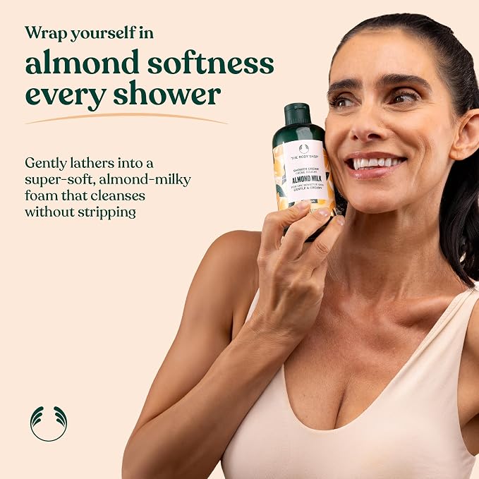 The Body Shop Almond Milk Shower Cream, 8.4 Ounce - Image 4