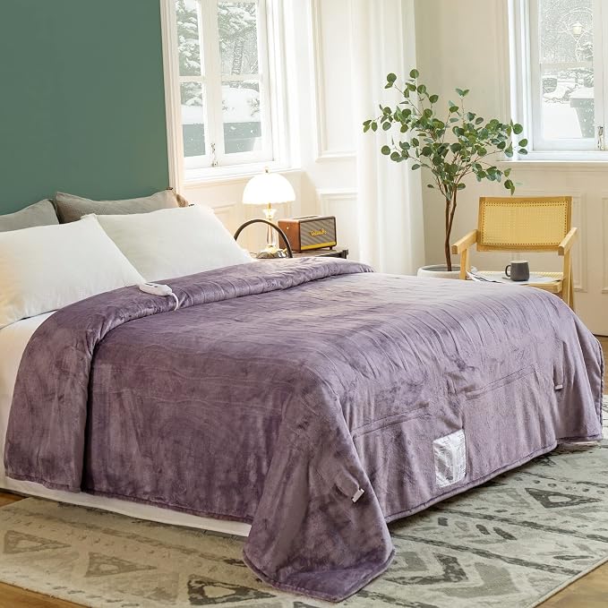 JET'S HOME Heated Blanket Full 72"x84" by Jetshome