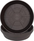 LWALRS Plant Saucer 14 Inch 4 Pack 6 8 10 12 14 16 18 20 25, Plastic Plant Trays by LWALRS