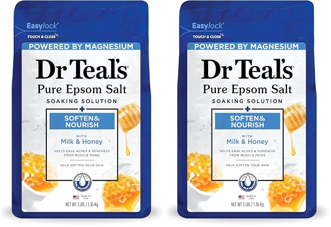 Dr Teal's Epsom Salt Soaking Solution, Soften & Nourish by DrTeals