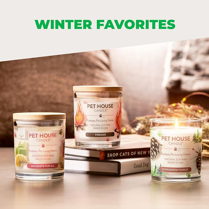 Pet House Pet Odor Candle Plant Based Soy Candle Clean Burning, Long Lasting - Image 7