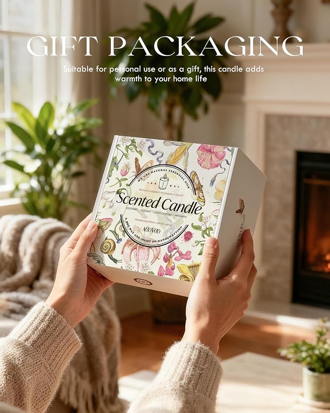 AOOVOO Stress Relief Candles Set - Image 8