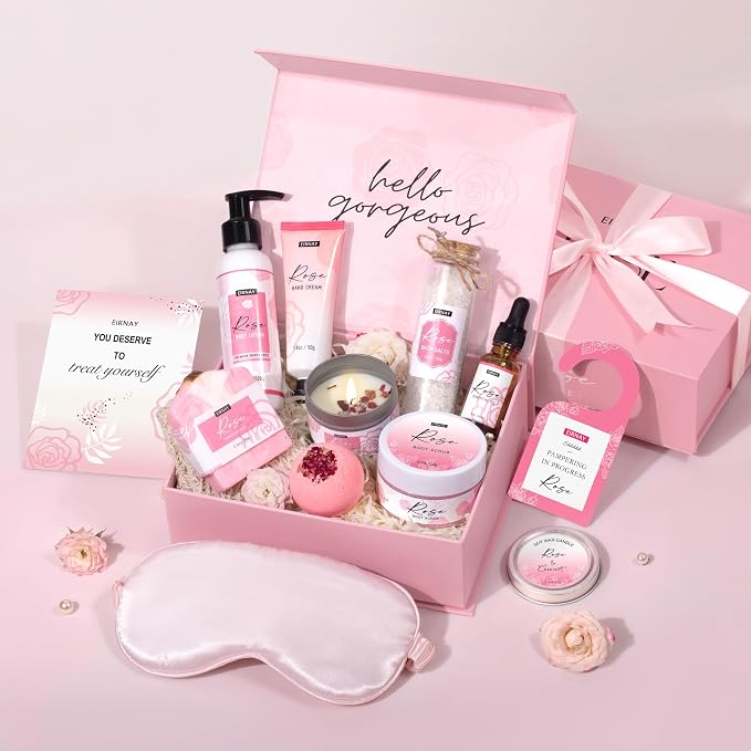 Gifts for Women Birthday Gift Baskets Home Spa Relaxing Self Care Gift for - Image 6