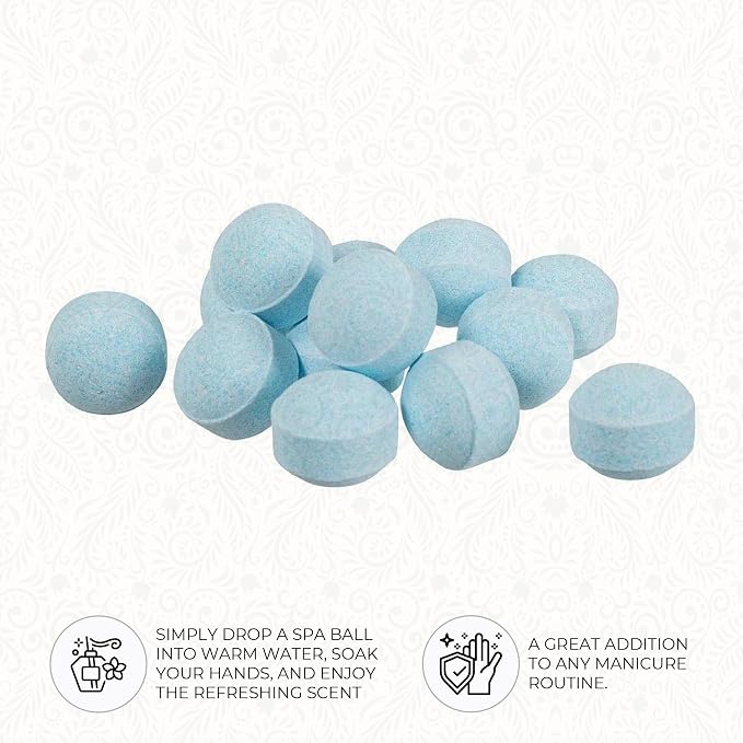 Ginger Lily Farms Botanicals Manicure Spa Balls Ocean, Manicure Soak Balls - Image 4