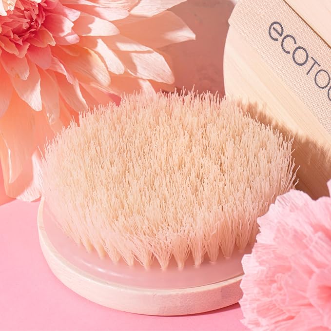 EcoTools Dry Body Brush for Circulation, Dead Skin Removal + Blue Delicate - Image 5