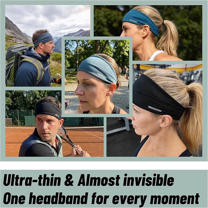 Anti-Slip & Ultra-Light Wide Headband - Image 6
