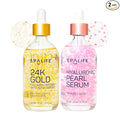 SpaLife Beauty Pearl Hyaluronic Acid Serum & 24k Gold Anti Aging Serum | by SpaLife