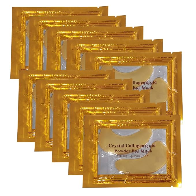 Vandarllin24K Gold Powder Gel Collagen Eye Masks Sheet Patch, Remove Bags - Image 7