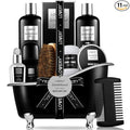Gifts for Men, Valentines Day Gifts for Him Body And Wash Gift Set Beard Kit by LOVERY