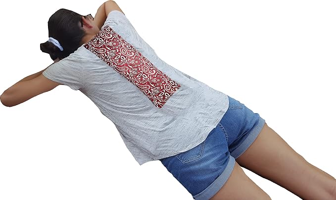 Microwavable Corn Filled Heating Pad and Cold Pack/Washable 100% Cotton Cover - Image 5