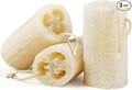 Natural Loofah Body Scrubber Sponge, Spa & Shower Use by Createjoya