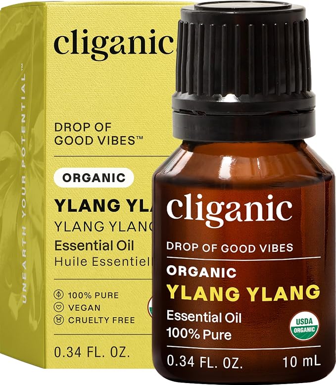 Cliganic Organic Ylang Ylang Essential Oil, 100% Pure Natural - Image 9