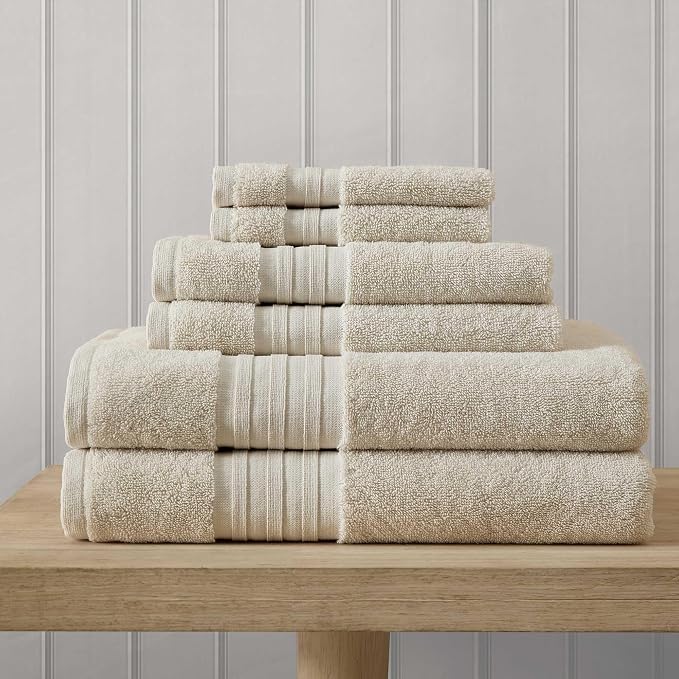 Martha Stewart - Bath Towels, Soft & Absorbent 100% Cotton Towels, Plush 700 GSM - Image 7
