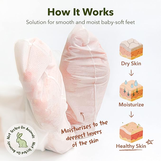 Purederm Shiny & Soft Foot Peeling Mask - Image 8