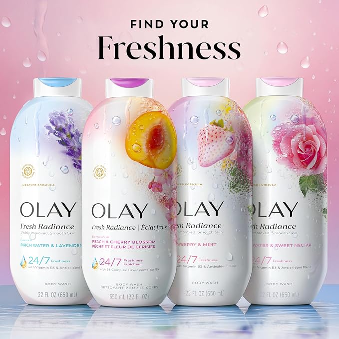 Olay Body Wash for Women, Fresh Radiance, 24/7 Skin-Loving Freshness, Visibly - Image 10