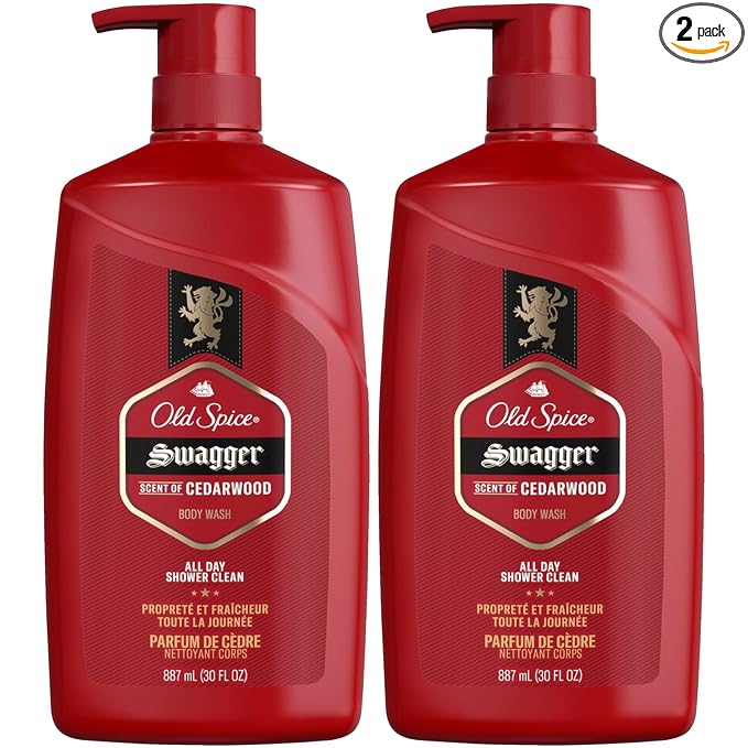 Old Spice Swagger Body Wash, 2 Pack, Extra Large Man Sized Shower Gel by OldSpice