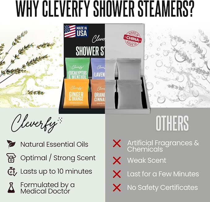 Cleverfy Shower Steamers Aromatherapy - Image 6