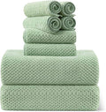 8-Piece Bath Towel Set, 2 Extra Large Bath Towel Sheets, 2 Hand Towels and 4 by Smuge