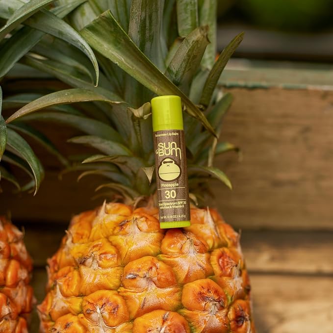 Sun Bum SPF 30 Sunscreen Lip Balm | Pineapple Flavor | Pack of 2 | Vegan and - Image 4